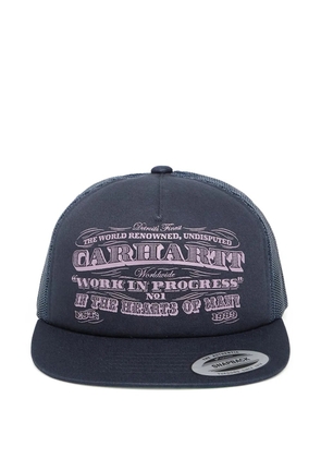 Carhartt WIP 3 One 3 printed trucker cap - Blue