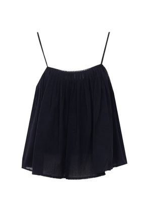 Eleh spaghetti-strap top - Black