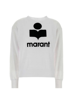 MARANT ÉTOILE logo T-shirt - White