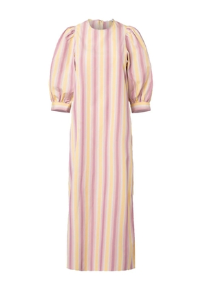SAMSOE SAMSOE Celestina puff-sleeve dress - Pink