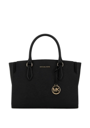 Michael Michael Kors logo satchel bag - Black