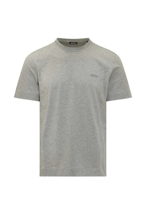 Zegna crew-neck T-shirt - Grey