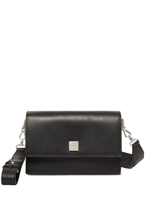 Max Mara Biancaroughs leather shoulder bag - BLACK