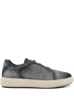 Officine Creative lace-up suede sneakers - Grey