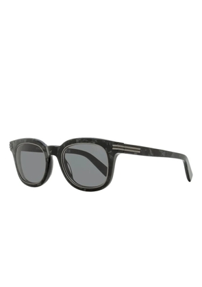 Zegna rectangular-frame sunglasses - Black