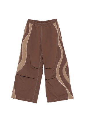ERL colourblock trousers - Brown