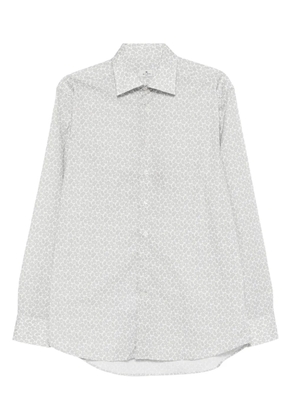 ETRO printed buttoned shirt - White