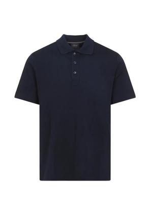Brioni buttoned polo shirt - Blue