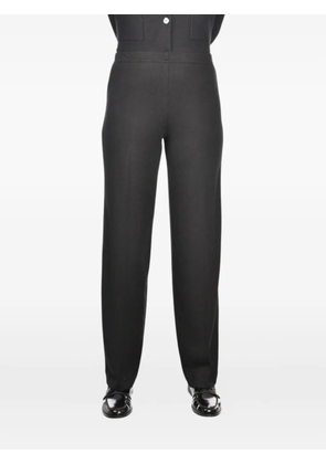 Gran Sasso elasticated-waist trousers - Black