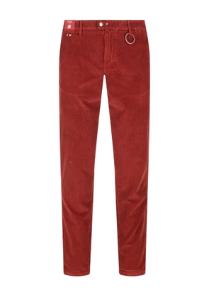 Sartoria Tramarossa Luis velvet trousers - Red