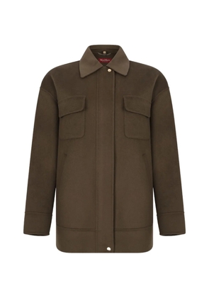 Max Mara Disco long-sleeve coat - Green