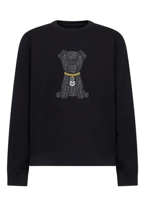 FENDI logo sweatshirt - Black