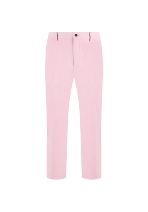 Prada cotton button tailored trousers - Pink