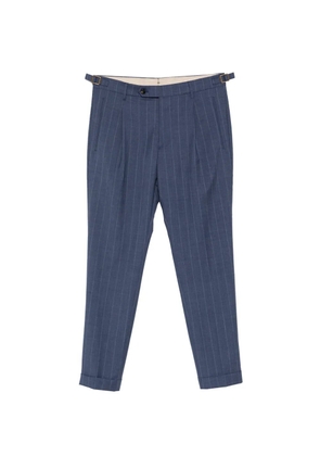 Berwich striped-pattern tailored trousers - Blue