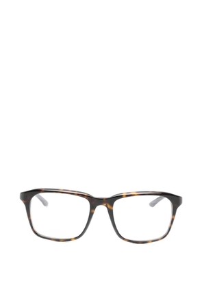 Gucci Eyewear rectangle frame glasses - Brown