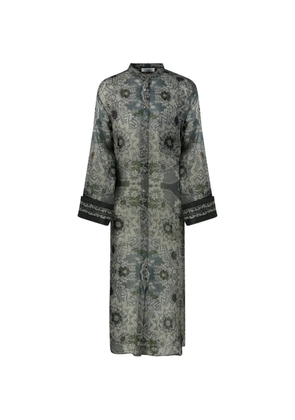 INTO THE EAST floral-print top - Blue