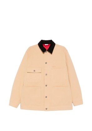 Sky High Farm pocket contrast collar jacket - Neutrals