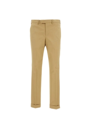 PT Torino cuffed trousers - Neutrals