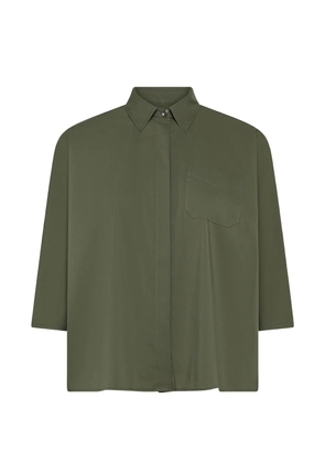 Cruna Elide patch-pocket shirt - Green