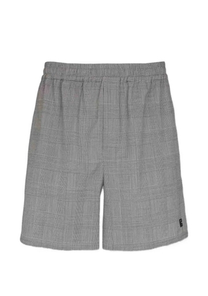 Balmain prince of wales shorts - Grey