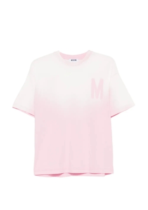 Moschino letter-print T-shirt - Pink