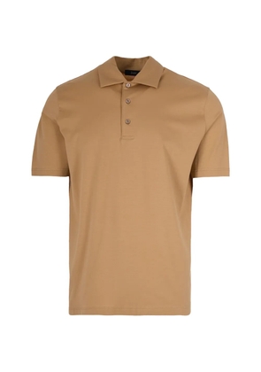 Herno short-sleeve polo shirt - Brown
