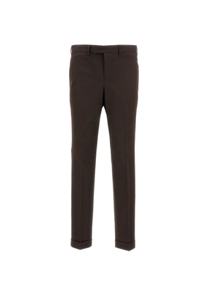 PT Torino cuffed trousers - Brown