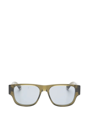 Gucci Eyewear rectangle-frame sunglasses - Green