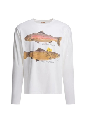 KAPITAL graphic-print T-shirt - White