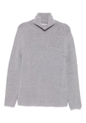 Bruno Manetti funnel-neck jumper - Grey