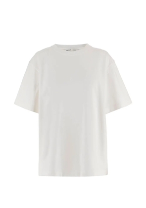 Carven logo-print round-neck T-shirt - White