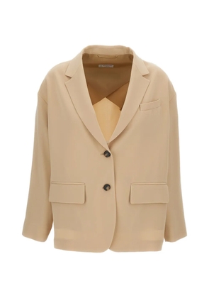 Alberto Biani two-button blazer - Neutrals