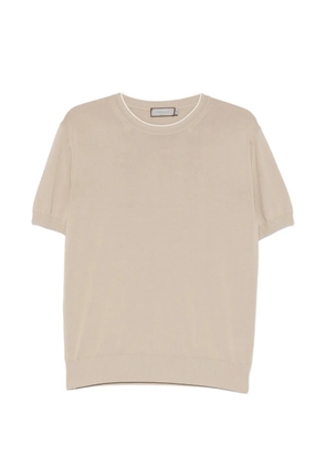 Canali short-sleeve T-shirt - Neutrals