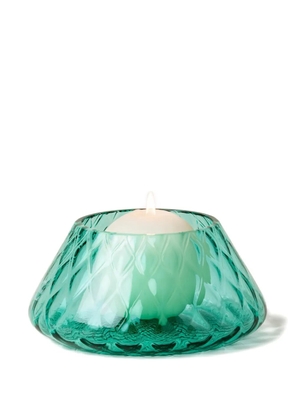 Venini Lele textured candle holder - Green
