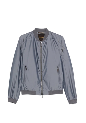 Moorer zip fastening jacket - Grey