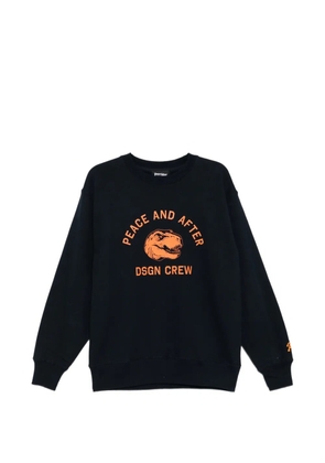 PEACE AND AFTER T-Rex sweatshirt - Blue