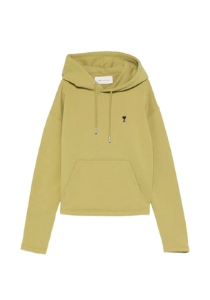 AMI Paris Ami de Coeur monogram hoodie - Green