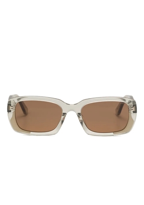 MYTH rectangle-frame sunglasses - Brown
