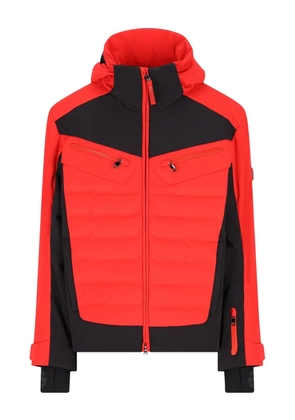 BOGNER detachable hood ski jacket - Red