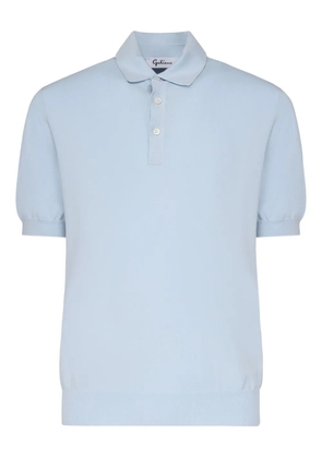 John Galliano short-sleeved polo shirt - Blue