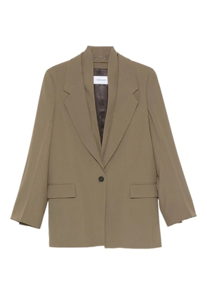 Ferragamo notched-lapel blazer - Neutrals