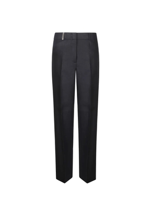 Peserico patch-detail trousers - Grey