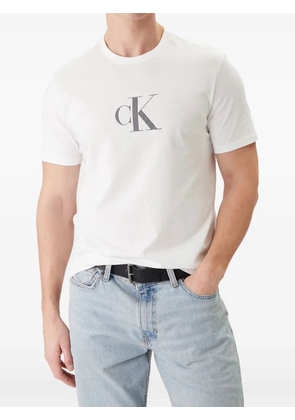 Calvin Klein logo-print T-shirt - White