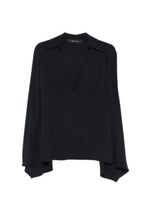 Federica Tosi V-neck blouse - Black