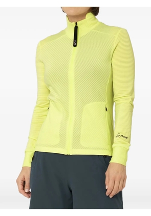 LAMUNT zip-up fitted jacket - Yellow