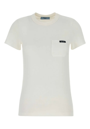 Prada chest-pocket crew-neck T-shirt - White