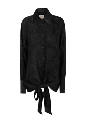 Uma Wang patterned shirt - Black