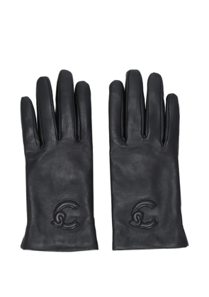 Coccinelle leather gloves - Black