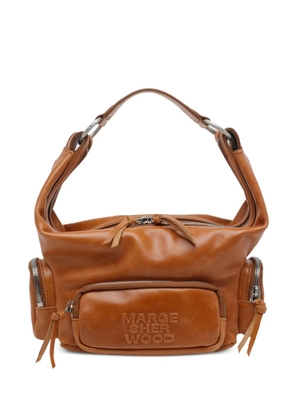 Marge Sherwood leather shoulder bag - Brown