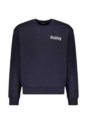 Balmain cotton sweatshirt - Blue